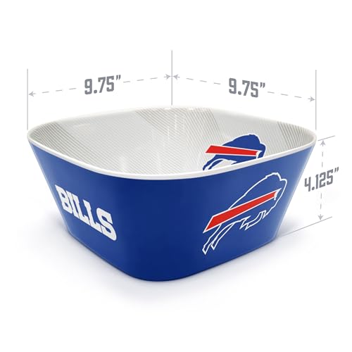 Image of YouTheFan NFL Buffalo Bills Large Party Bowl