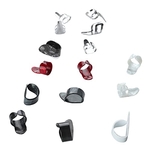 Pouce Index Doigt Guitare Médiator, Doigt Guitare Électrique Plectre Confortable Léger Robuste Polyvalent 15 Pcs Réduction De La Fatigue pour Ukulélé - Les Beatles, Paul McCartney, John Lennon, RIngo Starr, George Harrison Pouce Index Doigt Guitare Médiator, Doigt Guitare Électrique Plectre Confortable Léger Robuste Polyvalent 15 Pcs Réduction De La Fatigue pour Ukulélé – Image 7