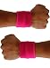 Extreme 80's Neon Pink SweatBand Unisex-Adult
