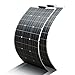 Produktbild 2pcs 100Watt Solarpanel flexibel 18V - Monokristallin Solarmodul Solarzelle Photovoltaik Solarladegerät Solaranlage mit Ladekabel für Wohnmobil Auto Boot 12V Batterien.