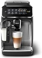 PHILIPS 3200 Series Fully Automatic Espresso Machine, Black, EP3246/73