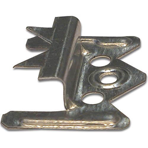 Fuchs Metalltechnik 2-100-004-0000-20 Profilholzkralle Nr. 4 Stahlband-verzinkt für Nut/Feder-Montage (1 PK=250 Stk.) Cover