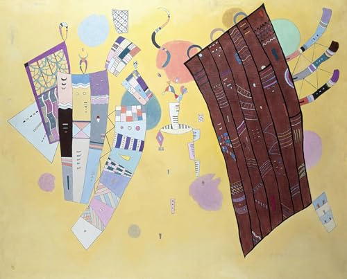 Affiche Kandinsky moderne et poster art abstrait 60x90cm pour grand mur
