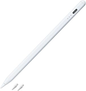 Sanwa Direct 触控笔 触控笔 支持iPad A16 第10/11代 Palm Regtion 充电式 铅笔200-PEN041