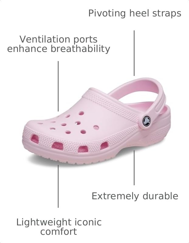 Image of Crocs Unisex-Adult Classic Clog, Clogs for Women and Men