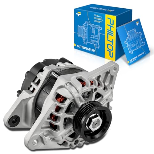 Image of PHILTOP 90A Alternator for Hyundai Accent Kia Rio Rio5 2010-2011 | Fits for 2010-2011 Hyundai Accent and Kia Rio /Rio5, Replaces OE Number for 11452N