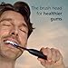 Philips Sonicare G3 Two-in-One - Genuine Replacement Electric Toothbrush Heads, Black, 2 Pack, HX9052/95