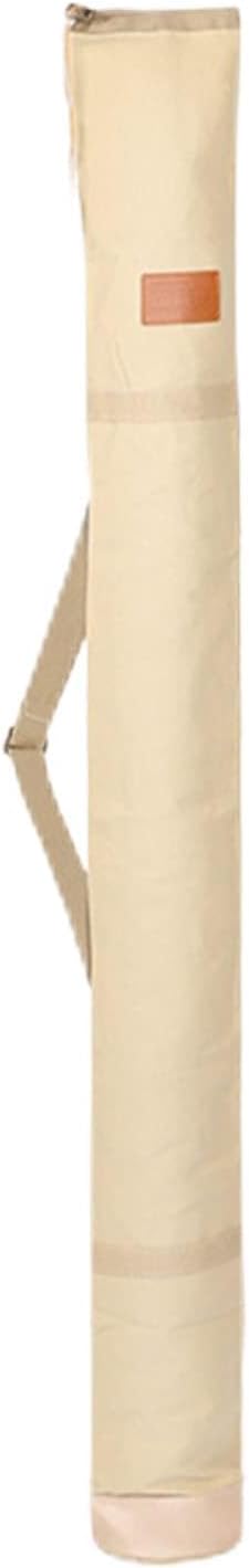Portable Fishing Rod Storage Bag Canvas Tube Tackle Thickening Fishing Tool Carry Organizers Accessories Shoulder Bag Canvas Tackle Storage