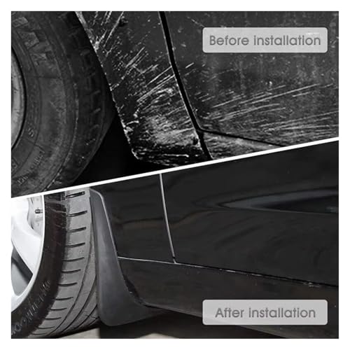 Guardabarros de coche para mantener limpio tu Tesla Model 3 Highland en tus viajes 6