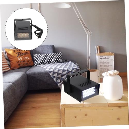 Abaodam 4Pcs Mini Luz Estroboscópica Multiuso Luz Estroboscópica Dj Fachada Bar Iluminação Decorativ