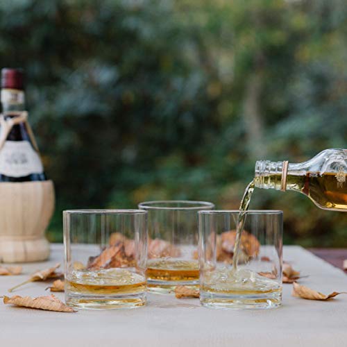 Unbreakable Cocktail Whiskey Glasses : Tritan Plastic Tumblers, Dishwasher Safe, Ideal For Bourbon, Scotch Or Double Old Fashioned Rocks Glasses, Bpa-Free, 12 Ounce Cups Set Of 4 By Cruvina #TOP2