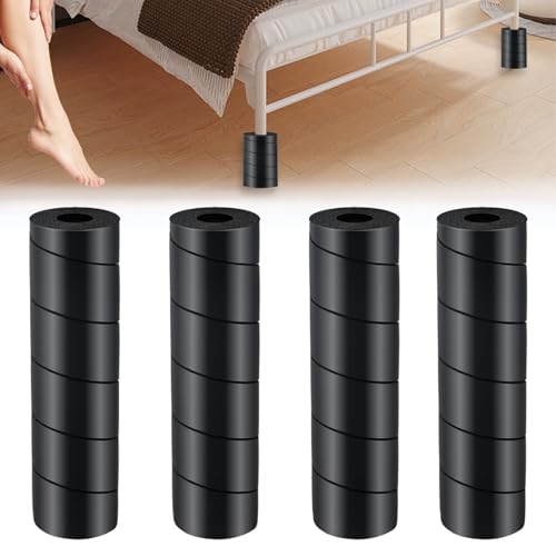4 Pcs Bed Frame Toe Protectors Non-Adhesive Bed Frame Leg Covers for Toe Savers Toe Cushion for Any Furniture Leg - Prevents Toe Injuries from Hitting Hard Furniture Legs