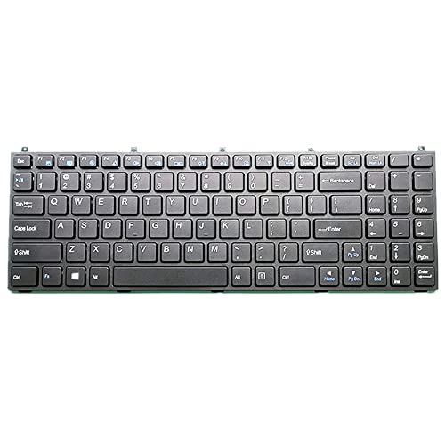 Clavier de rechange Clevo W86CU W88CU pour rédiger en version US