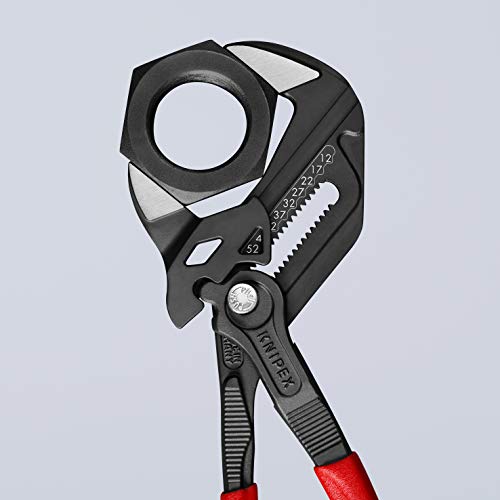 Image of KNIPEX Tools - Pliers Wrench, Black Finish (8601250), 10-Inch