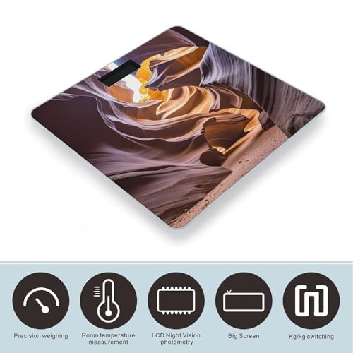 Báscula Digital de Baño Antelope Canyon para Peso Corporal miniatura 3