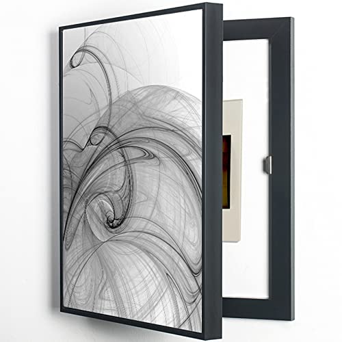 Boîte de Distribution à Couvercle Rabattable avec Peintures Cachées Verticales