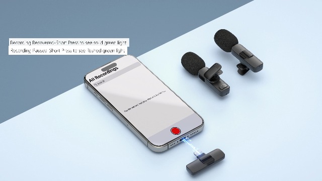 Amazon.com: Professional Wireless Lavalier Lapel Microphone for