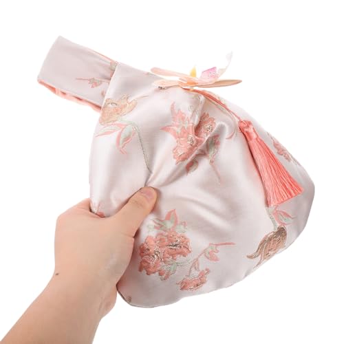 2pcs Japanese Knot Pouches bolso de mano floral miniatura 2