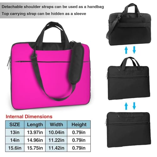 Maletín para laptop impermeable rojo 14 pulgadas miniatura 4