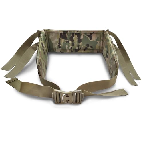 USGI GEAR MultiCam Mochila Militar Média Molle Cinto – Pacote Médio Mochila Resistente Cinto Compatível com Mochila do Exército – Cinto MultiCam US Military Attachment
