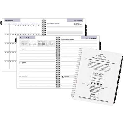 Appt Book Refill, F/ G545, Wkly/Mthly, Jan-Dec,-7/8x8-3/4 by At-A-Glance
