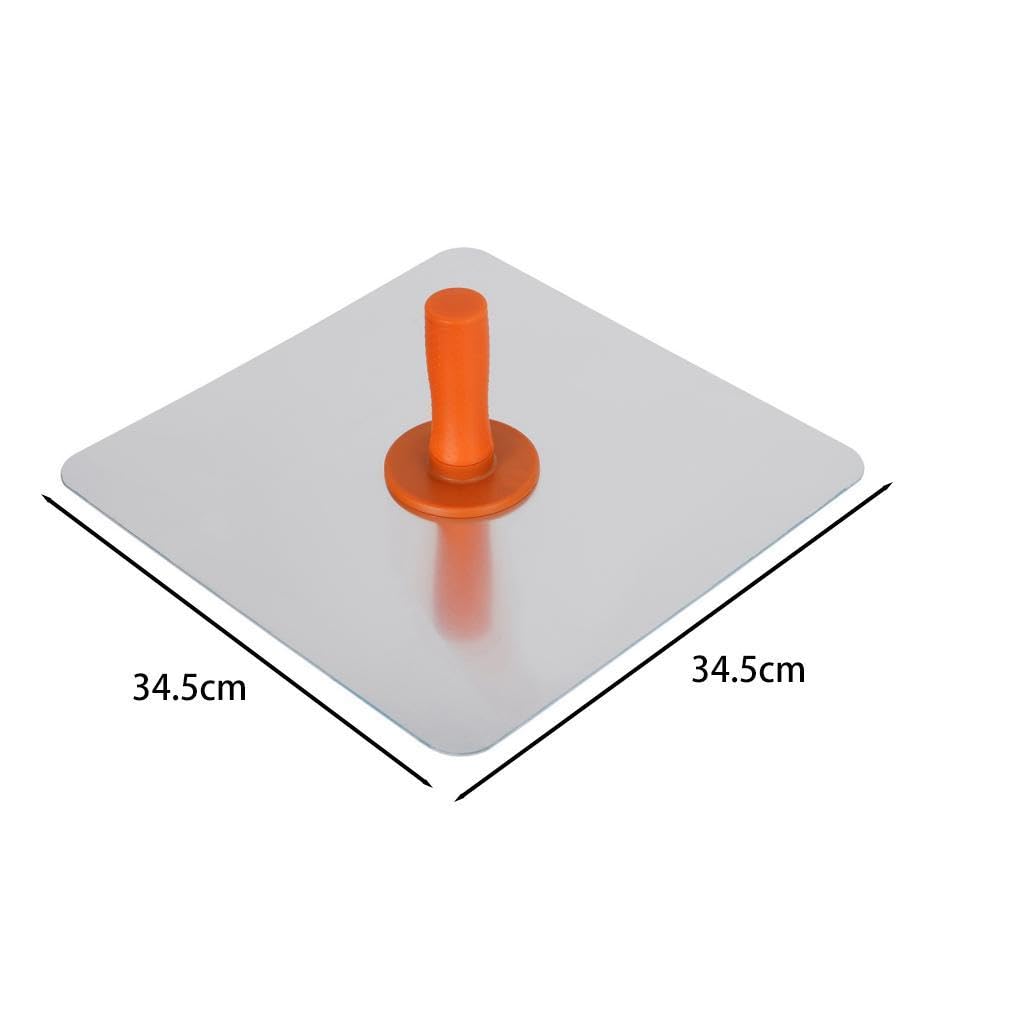 Sharplace Placa de Yeso de Aluminio con Mango, Borde Liso, Tablero, Tablero de Yeso Manual para, Paneles de Yeso, Suministros Industriales, Ce, 34.5 Cm X 11 Cm