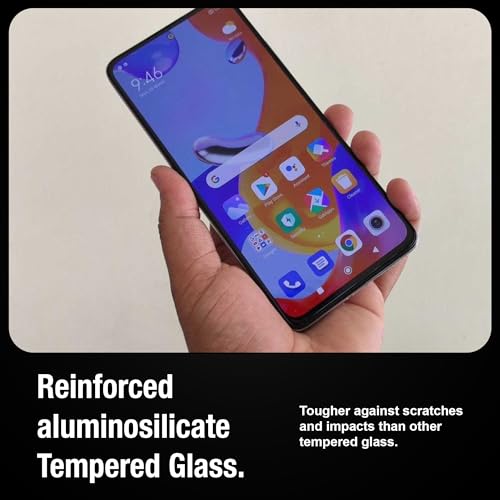 Image of Supershieldz NeoGuard HD+ Tempered Glass Screen Protector Guard for Redmi Note 11 Pro,11 Pro Plus,10 Pro,10 Pro Max,Mi 11X,Mi 11X Pro, Poco X4 Pro, 9H Hardness|Easy Installation Kit
