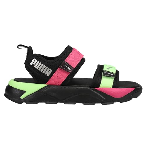 PUMA Womens Rs-Gid Logo Strappy Casual Sandals Casual - Black