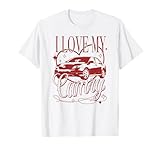 Toyota I Love My Camry Vintage Heart Portrait T-Shirt