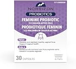 Probiotique féminin pour les femmes – Santé vaginale & Soutien à la flore vaginale – 12.5 Million CFU – Supplément probiotique pour la santé des femmes – 30 Capsules – Fabriqué au Canada