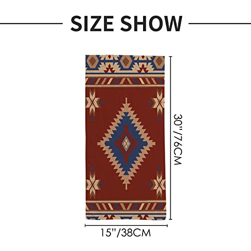 Pendleton Bath Towel Set Of 2 Decorative Aztec Hand Towels For Bathroom Kitchen Western Fingertip Towel Set Bridal Shower Gift Ideas Stocking Stuffer Birthday Chirstmas Gifts Bathroom Decor #TOP6