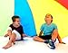 Play Platoon Rainbow Parachute Toy for Kids, 6 ft Play Parachute Game with 8 Handles, PE Equipment for Elementary School Gym Class, Backyard/Indoor Equipment