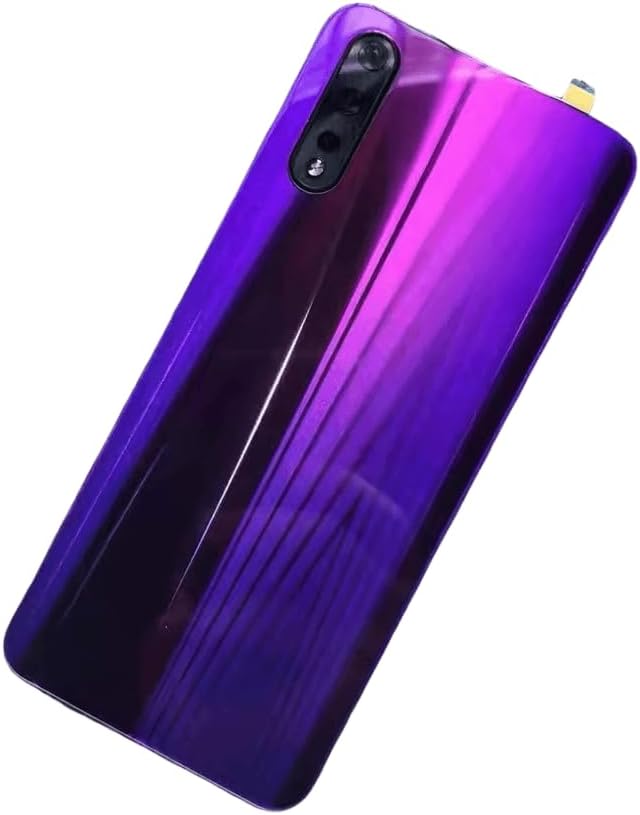 YOOOKOOO Compatible Rear Back Cover for vivo iQOO Neo – Battery Door Housing Replacement Part (Purple NO Lens)