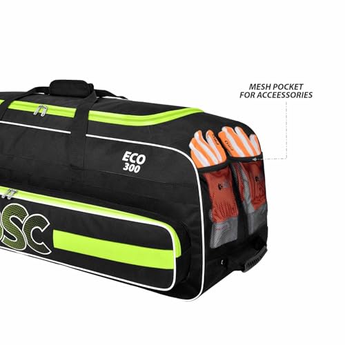 Image of DSC Eco 300 Cricket Kit Bag - Large Capacity Sports Equipment Travel Bag for Players