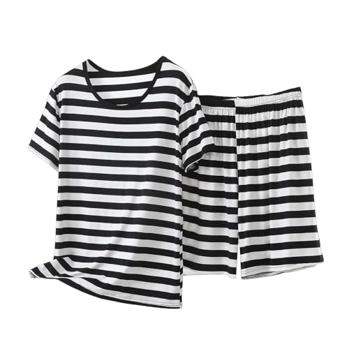 Ensemble de vêtements de détente pour femme grande taille avec short de pyjama