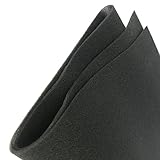 Tong Gu DIY Computer Dust Filter Sponge Foam Mesh Fabric for PC Case Fan Cooler Dustproof Cover 3mm Black 60PPI (20x20 in/50x50 cm)