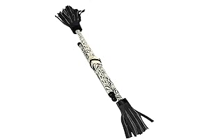 Mosquito Size Black & White Zebra Devil Sticks: Ignite Your Juggling Passion!