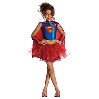 Rubies DC Comics Superheroes: Supergirl Costume Dress for Kids, Girl's Small