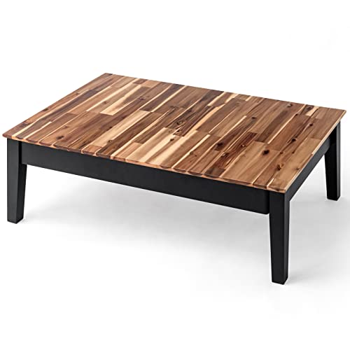 タンスのゲン テーブル 伸縮式 3段階 幅120cm 150cm 180cm ローテーブル リビング 木目 北欧 おしゃれ アカシア 49600801(79355)