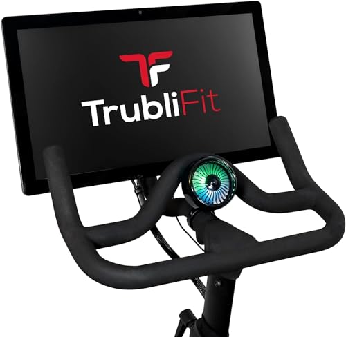 TrubliFit Custom Fan for Peloton Bike - Accessories for Peloton Bike - Does NOT fit Peloton Bike+ (Original Peloton), Schwarz