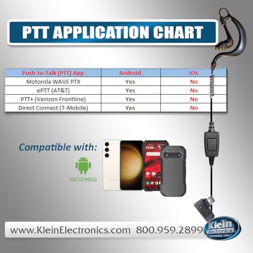 Auricular PTT con conector USB-C para Android miniatura 3