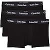 Calvin Klein Uomo Pantaloncini Boxer Vita Bassa Confezione da 3 Intimo, Nero (Black W. Black WB), M