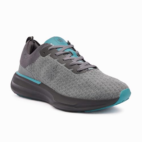 CULTSPORT Versa Fly Men Running Shoes | Engineered Knit | Arch Support | Enhanced Cushioning | Breathable (CS703092UK9_Iron Gate/Iron Gate_UK9) (B0CRL22Y8R) Amazon Price History, Amazon Price Tracker