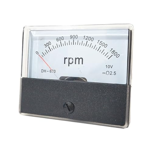 Tachymètre DH670 tr/min DC 10V pour convertisseur de fréquence et onduleur 1800 tr/min