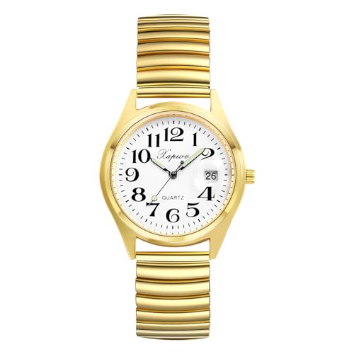 Montre analogique à bracelet élastique idéale pour les loisirs et le travail