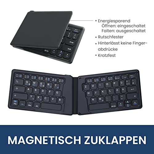 Perixx PERIBOARD-805 Ergo: Trådlöst, Vikbart Ergonomiskt Tangentbord