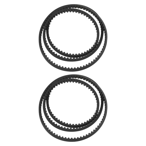 SING F LTD 2Pcs Timing Belt Compatible with TA-Miya TA03F 188T 564mm Effective Length 4mm Wide RC Model Car Replacement Drive Belt