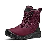 KEEN Greta Boot 2 Waterproof, Botas de Nieve Mujer, Negro Higo, 37.5 EU