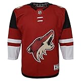 Outerstuff NHL Boys Youth Premier Home Team Jerseys - Arizona Coyotes, Large-XL