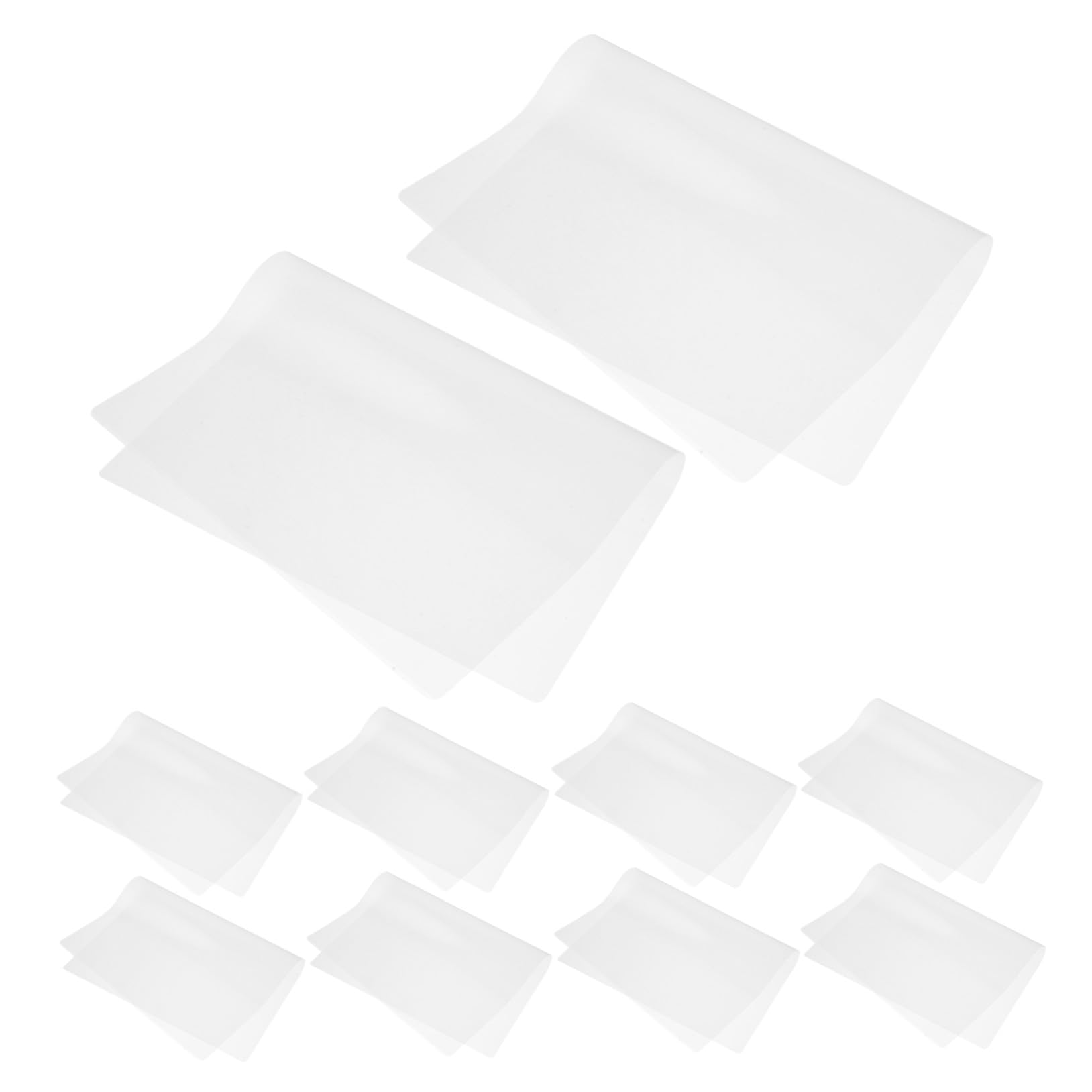 Pellicola di Laminazione A4 100 Fogli in Pvc Trasparente